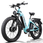 MENORX MN-6 Dual Motor Electric Bike 26''Fat Tire 52V 25Ah 5000W Peak