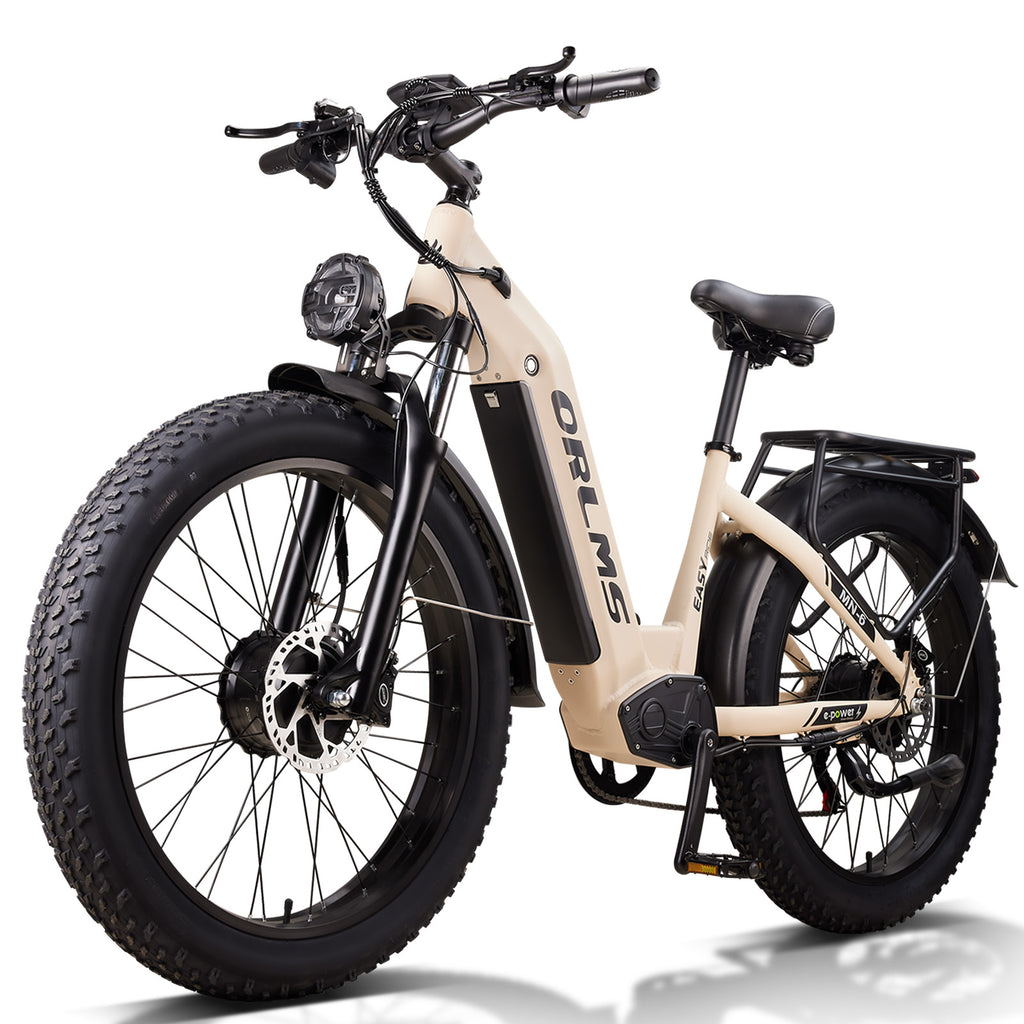 MENORX MN-6 Dual Motor Electric Bike 26''Fat Tire 52V 25Ah 5000W Peak