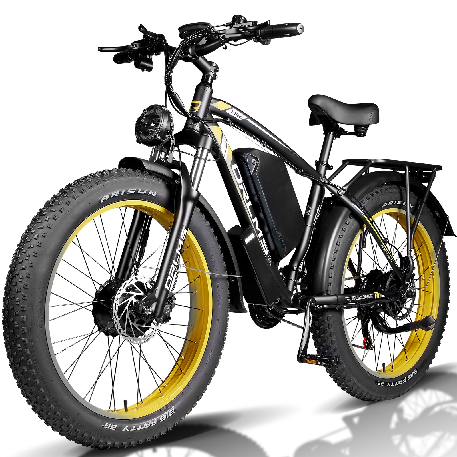MENORX TS60 Dual Motor Ebike 60V 25Ah 6000W Peak 26" All-Terrain Fat Tire