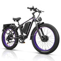 MENORX X3 Dual Motor Electric Bike 26"x4" Fat Tire  Full Suspension