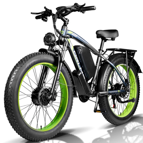 MENORX TS60 Dual Motor Ebike 60V 25Ah 6000W Peak 26" All-Terrain Fat Tire