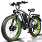 MENORX TS60 Dual Motor Ebike 60V 25Ah 6000W Peak 26" All-Terrain Fat Tire